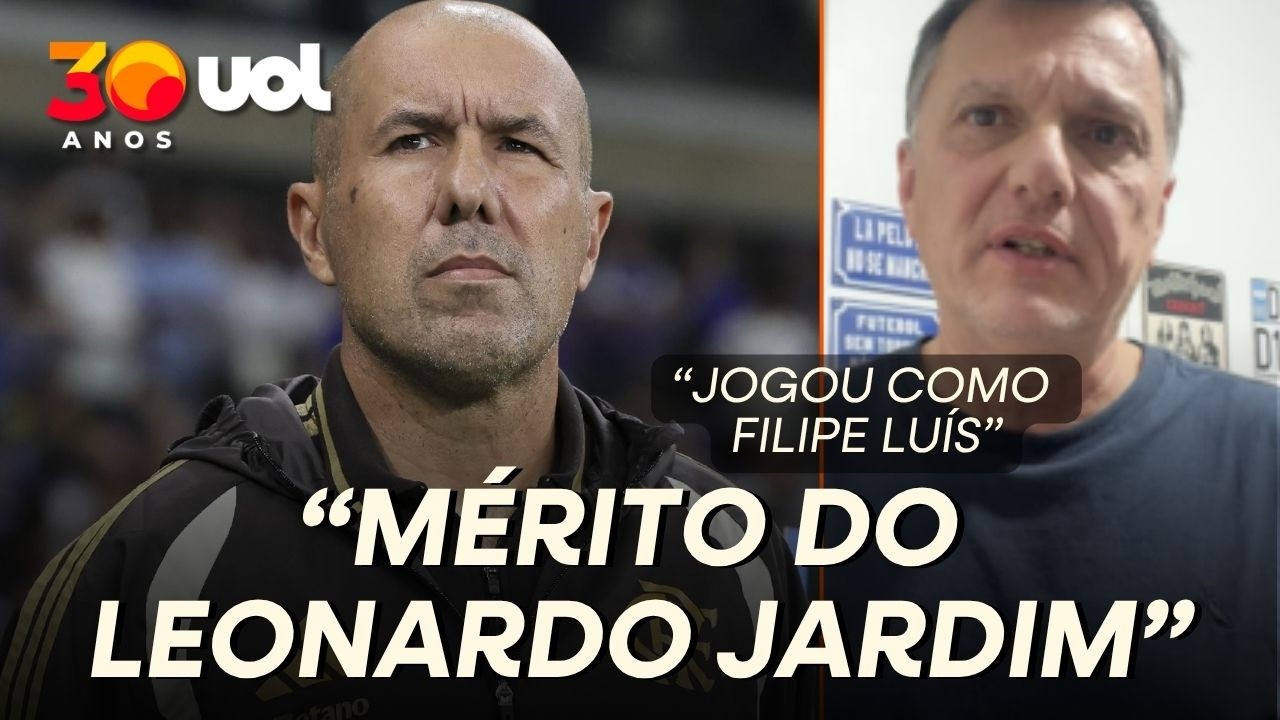 MAURO CEZAR: 'FLAMENGO QUE JOGOU CONTRA O CRUZEIRO TINHA MUITO DO FLAMENGO DE FILIPE LUÍS'