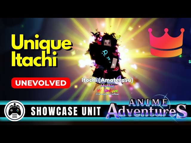 The Legendary Itachi Unit Showcase In Anime Adventures… (Meta?) 