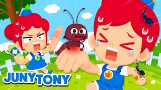 Don't Play With Ants  | Ants in My Pants Song | Insect Songs for Kids | JunyTony