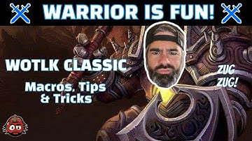 Be a Boss Warrior with One Simple Trick - Mages HATE THIS! WOTLK Classic Macros, Tips & Tricks.