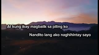 NANDITO LANG AKO..MINUS ONE KARAOKE..BY MEL TALABA