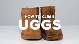 how to clean white uggs