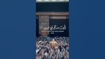 تلاوة عطرة من سورة الحج للقارئ ياسر الدوسري #قرآن #quran #تلاوة_خاشعة #اذكروا_الله_يذكركم #أذكار