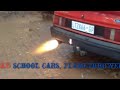 Car Exhaust flamethrower