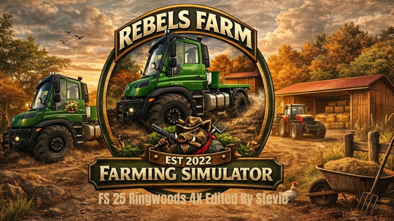 FS25 Ringwoods 4X Edited By Stevie Selling silage Buying Sheep