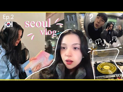 [VLOG]𐙚 ࣪ 🇰🇷 GÜNEY KORE l Tavuk Kalbi Yedim 🎶 Seongsu LP Kafe l Ep.2