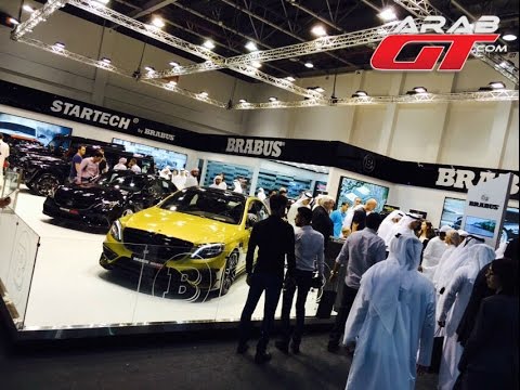 منصة برابوس في معرض دبي الدولي للسيارات 2015