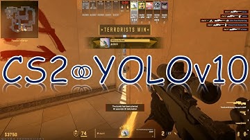 Advanced YOLOv10 on CS2 🚀 Mastering Custom Training on 4 Classes (t, ct, t_head, ct_head) 🎯 #cs2