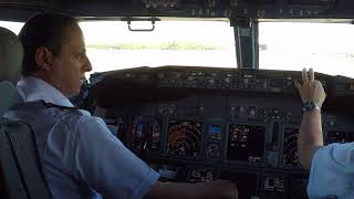 Boeing 737 800 - Start and Takeoff Procedures  - Porto Alegre - Brasil -