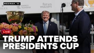 Trump at Presidents Cup
