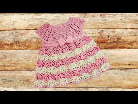 Vestidinho Crochê Baby