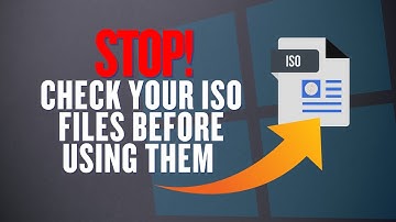 Check Your ISO files Before Using Them
