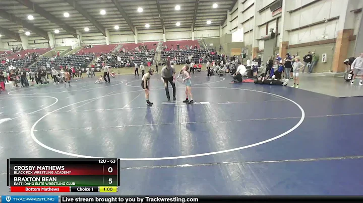 63 Lbs Cons. Round 2 - Braxton Bean, East Idaho El...