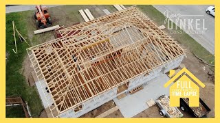COMPLETE House Construction TIMELAPSE