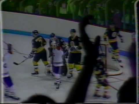 Mats Naslund overtime goal vs. Boston, Game 2 of the 1987 Adams Division Semi-Final