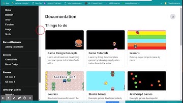 Arcade, MakeCode by Microsoft , Documentation