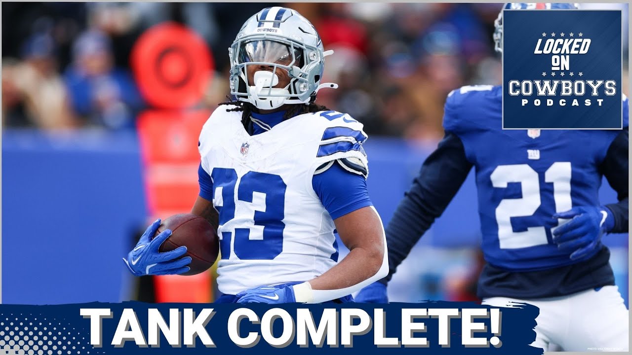 DRAFT WIN: Dallas Cowboys Complete Week 18 Tank To Earn No. 12 Pick | Jaydon Blue Shines!