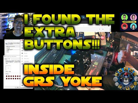 I Found the Extra Buttons Inside the Star Wars Arcade GRS Flight Yoke!!! from Kongs-R-Us