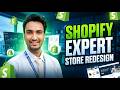 Professional Shopify Store Design &amp; Redesign Service | High-Converting Shopify Website Customization
