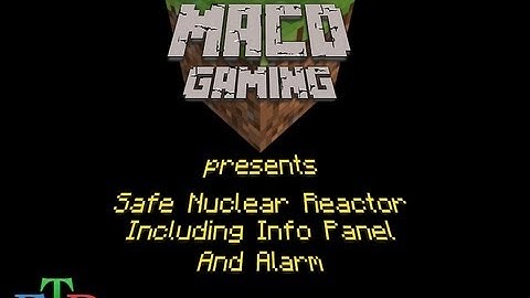 How to set up the safest nuclear reactor in FTB