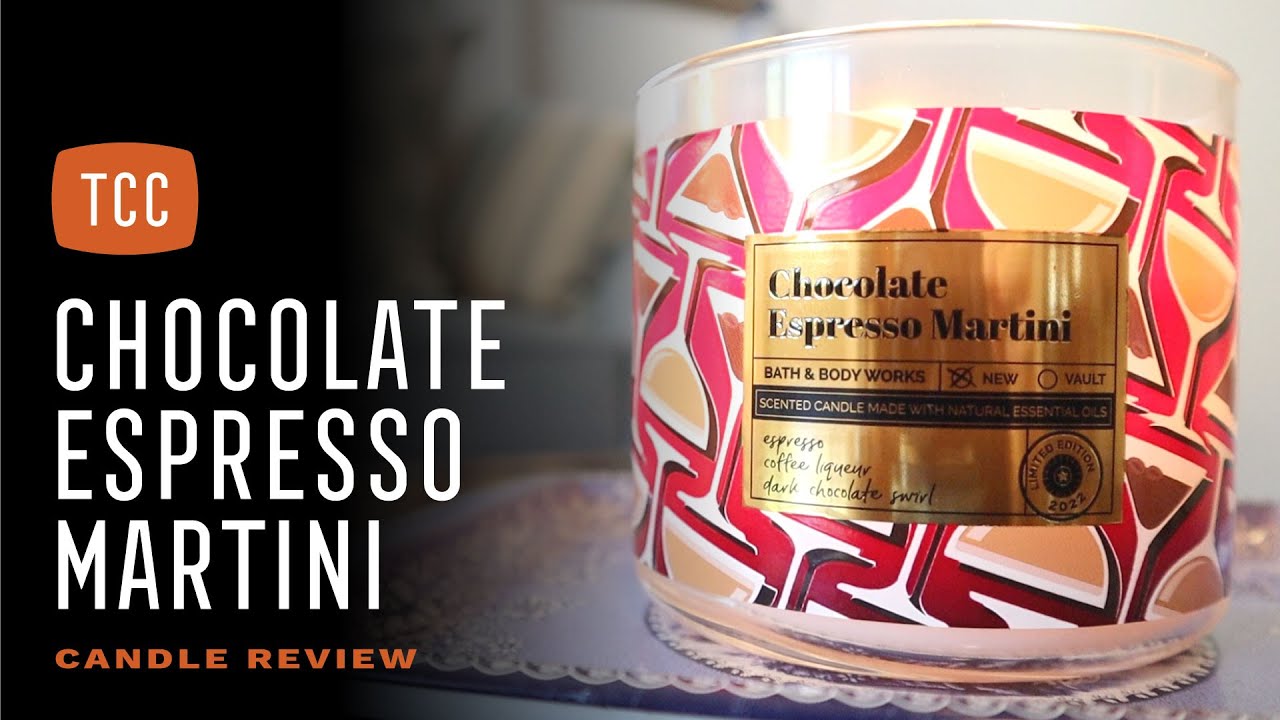 Chocolate Espresso Martini Candle Review – Bath & Body Works - YouTube