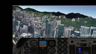 X-Plane 11 with XP2Earth Plug-in