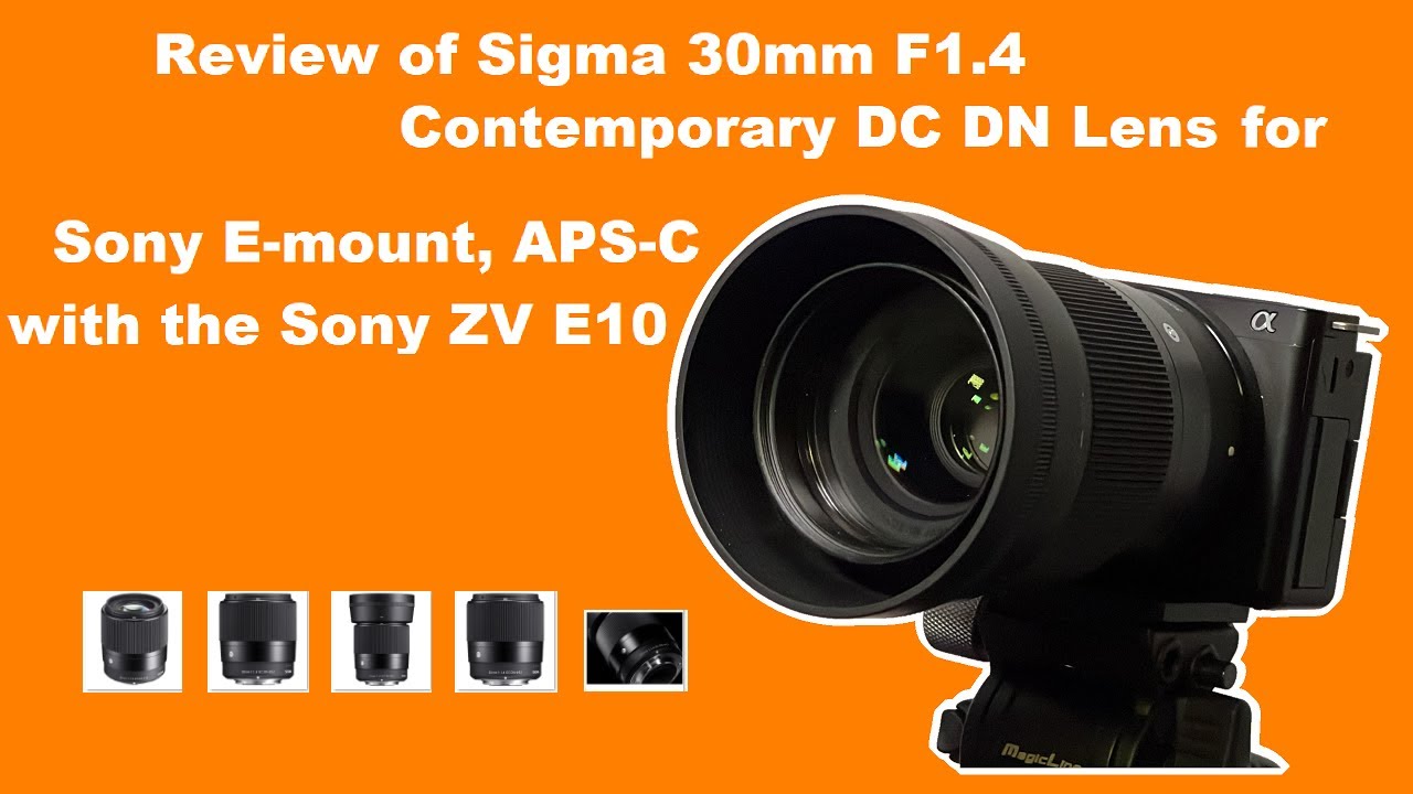 Sigma 30mm f1.4 DC DN Lens (Sony E Mount)