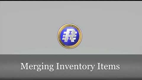 Merging Inventory Items in RetailEdge