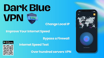 Dark Blue VPN App Free In Flutter | Released on Google Play