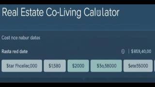 Detailed Co-living Calculator Co-Calc