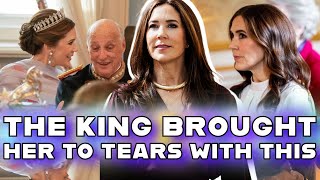 King Harald of Norway said important words to Queen Mary of Denmark that moved her to tears.