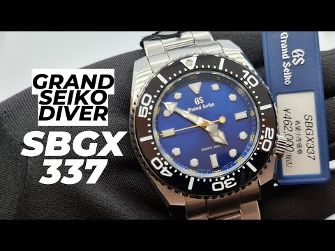 4K] Grand Seiko Sport Collection 9F Quartz Diver's 200m SBGX337 - YouTube
