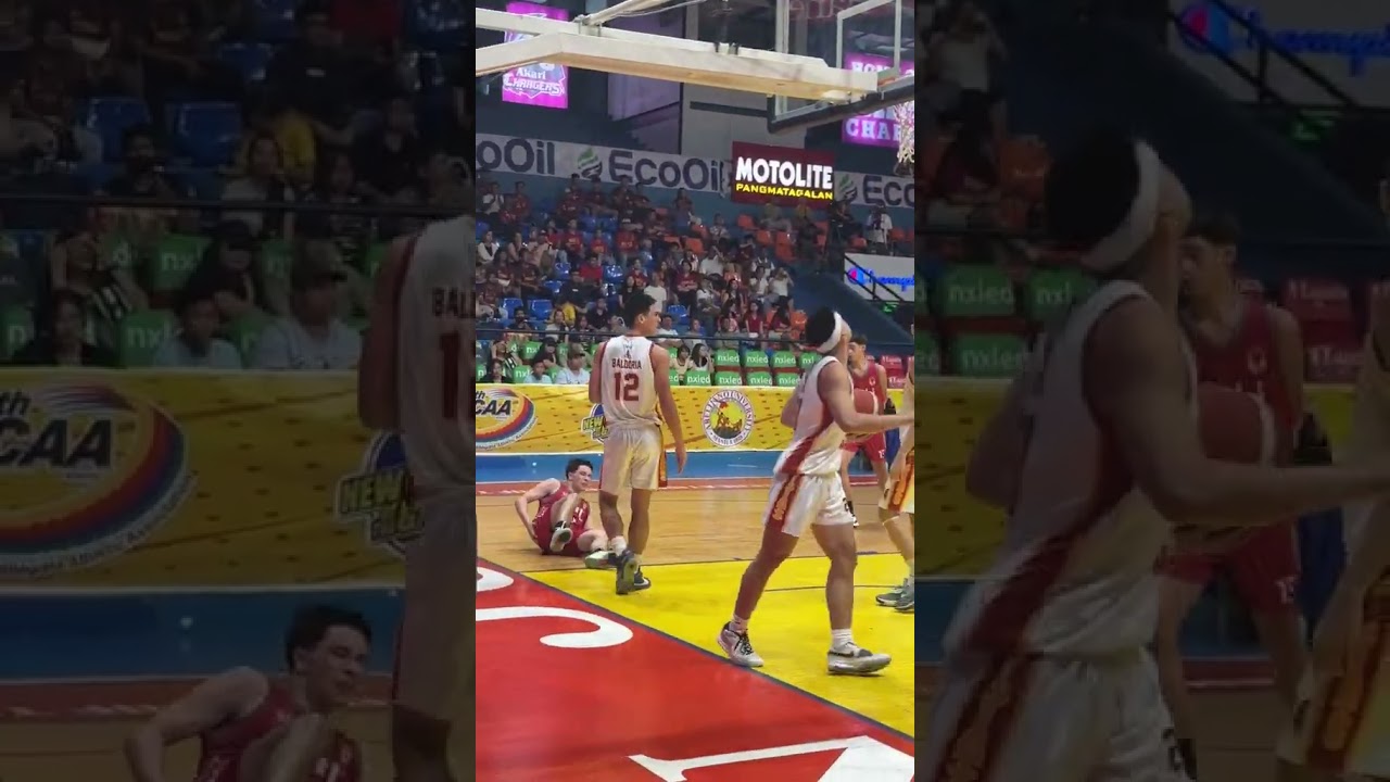 Ciaran Mulligan tries to stop the bleeding for the LPU Junior Pirates.