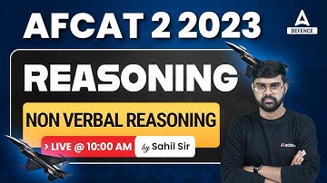 AFCAT 2 2023 Preparation | AFCAT Reasoning Classes 2023 | non verbal Reasoning Tricks