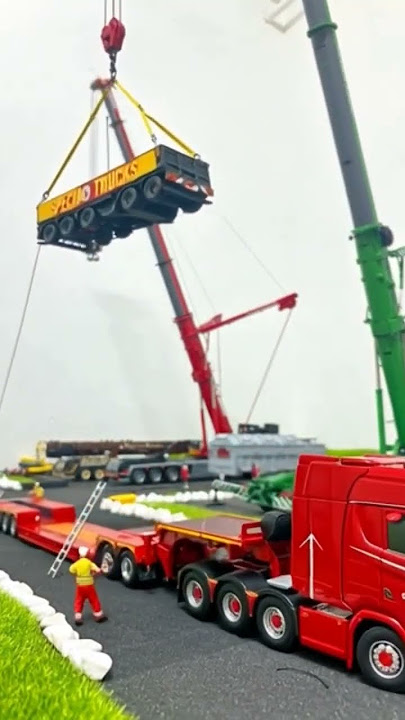 RC construction workers #rccar #rcconstruction #excavator