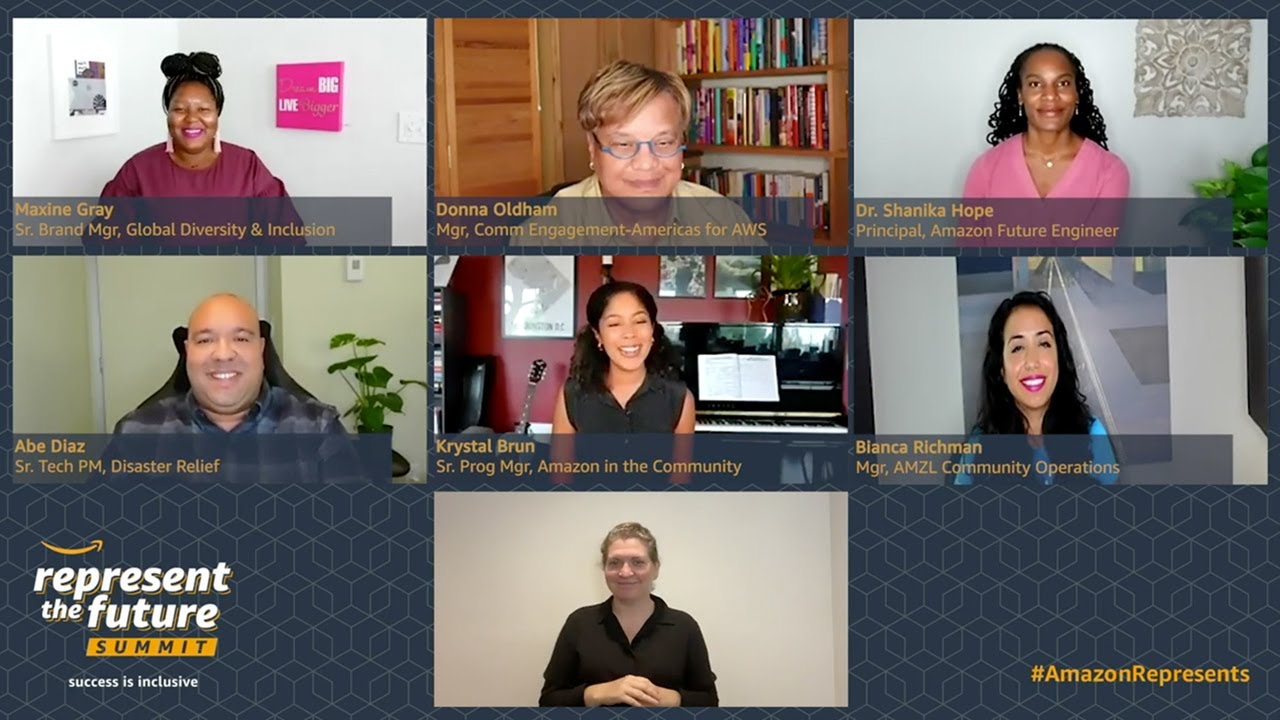 Amazon in The Community: Activating our Scale for Good // October 20 – 21, 2020