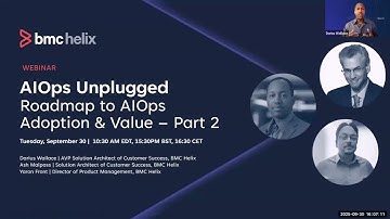 Webinar: AIOps UnPlugged - Roadmap to AIOps Adoption & Value - Part 2