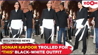 Sonam Kapoor TROLLED heavily on social media for wearing this QUIRKY outfit during an event!