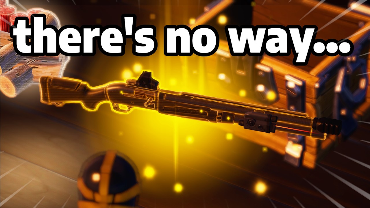 I Found Fortnite's *NEW* Best Shotgun...