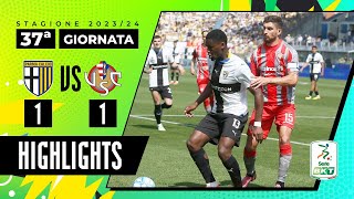 Parma vs Cremonese 1-1 | Il Parma festeggia con i suoi tifosi | HIGHLIGHTS SERIE BKT 2023 - 2024