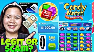 Candy Match Crush Saga live withdrawal | Win Apple Watch Series 7,Iphone 13 Pro and $1000 for free! screenshot 3