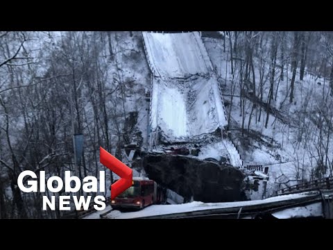 Pittsburgh bridge collapses ahead of Biden visit to highlight infrastructure needs