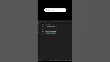 Search Bar Hover Animation | #shorts #animation