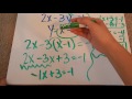 Solving Systems by Substitution Quiz