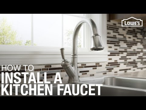 How To Replace A Kitchen Faucet Youtube