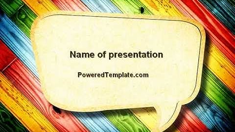 Flooring PowerPoint Template by PoweredTemplate.com