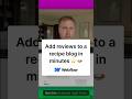 Adding Reviews & Ratings To A Webflow Recipe Blog In Minutes ⭐️ 🍛