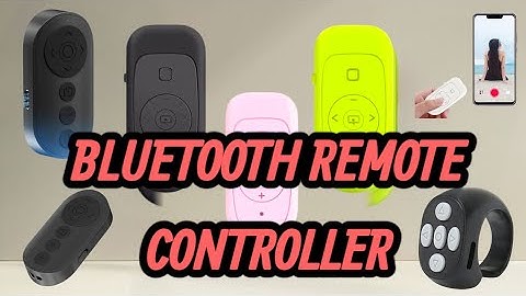 Bluetooth remote controller for phone 🔵📱