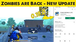 Zombies are Back in PUBG Mobile Lite New Update 0.19.0 | PUBG Mobile Lite Full Rush Gameplay