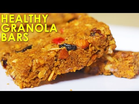 Healthy Granola Bars | Homemade Nutritious Recipe | Kanak's Kitchen